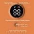 Portable Bottle Warmer for Travel, Fast Warming with Battery-Powered Temperature Display, Waterless Milk Warming