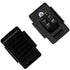 6/12/24 Volt Accelerator Foot Pedal Reset-Control Switch for Kids Ride On Cars, Black 6-pin Socket-7 * 4.1CM