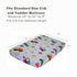100% 28in 52in, Everyday Kids Baby Boy Fitted Crib Sheet, Under Construction, Soft Breathable Microfiber Baby Sheet