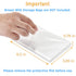 Ugotfeels 6-Pack 3 4 5 6oz, 6.3"x3.66"x0.78"in Freeze Flat Breast Milk Storage Bag |Breastmilk Freezer Flattener Kit