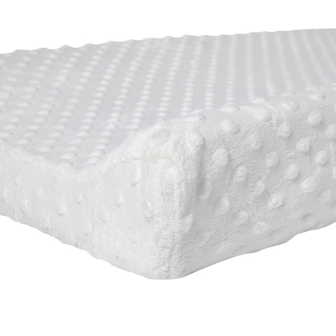 Baby Changing Pad Cover, Super Soft Plush Dot Diaper Changing Table Covers for Babies, Fit 32"/34'' x 16"