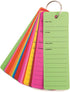 10-12 1 2 6 Inches Pack 25 Hygloss Products Bookmarks - Book Buddies - Reading Log - Assorted Vibrant Colors