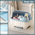 KALWEL Baby Bottle Storage,Baby Bottle Drying Rack,Baby Bottle Dryer,Baby Bottle Drying Rack with Cover,Lid, Drawer