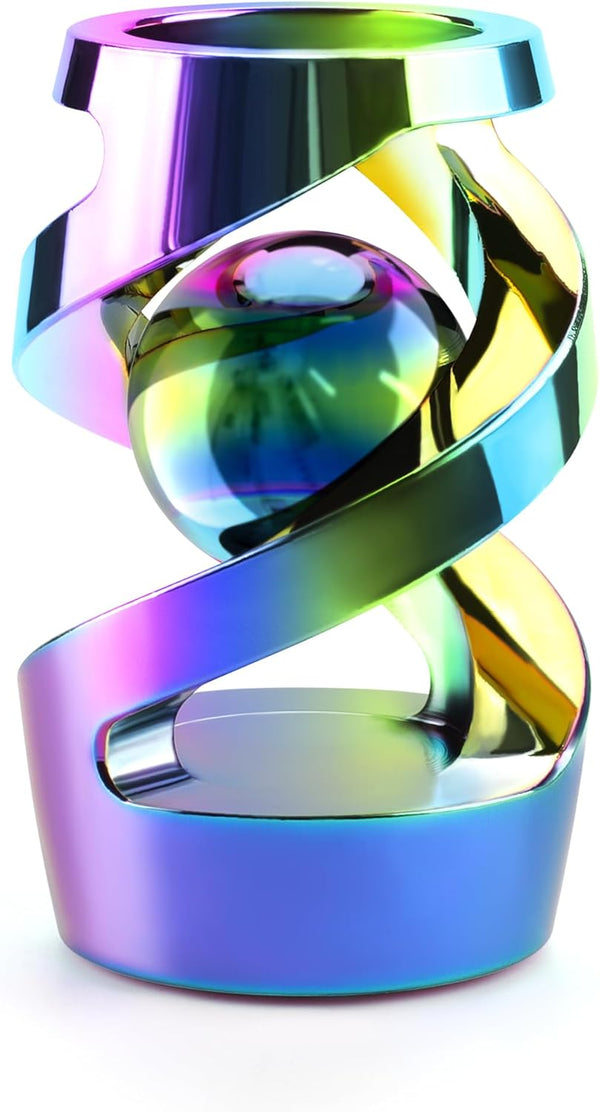 Kinetic Spinning Desk Toy, Kinetic Desk Toy Ball, Metal Desk Fidget for