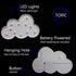 White LED Cloud Marquee Signs, Light Up Cloud Decorative Signs for Nursery Room Night Light, Baby Shower Decor