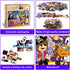 Halloween Jigsaw Puzzles 100 Pieces - Colorful Costume Party Puzzles, Family Game Gift, 27.5 x 19.7 Inch