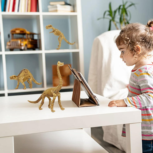 6 Inch Dinosaur Fossil Skeleton for Kids 3-10+, Dino Bones for Science Play, Educational Gift for Kids