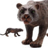 Gemini&Genius Black Leopard Animal Toy, Wildlife Action Figure for Kids, Great Gifts and Room Decoration