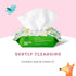 180 Count (9 Packs 20) Amazon Brand - Mama Bear Baby Hand & Face Wipes, Unscented, Fragrance Free, Cleansing