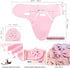 0-3 AQOKKA Baby Swaddle Sleep Sacks with Big Bow Hats Cotton Adjustable Swaddle Blankets Wrap Nursery Swaddles