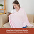 30"x30" 4-Pack Newborn Receiving Blankets, Lightweight, Soft Breathable Infant Swaddles Sensitive Friendly