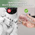 '-1pk haakaa Cleaning Brush Silicone Bottle Brush Double-Ended Soft Silicone Bristles for Breast Pumps, Breast Milk