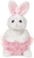 Bearington Collection Ballerina Stuffed Animal - 6" Bunny Lil' Twirls Ballet Doll for Girls Dance Recital Gifts