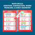 Educational Insights Hot Dots First Grade Workbook: Math & Reading - Learning Activities for Kids Ages 6+