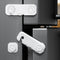 6 Pack Fridge Locks for Kids, Cabinet Locks Baby Proofing, Child Proof Refrigerator Lock for Safety, Baby Locks for