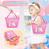Playset Set 2 1 13 Inch 3+ deAO Baby Doll Baby Doll Crib Bed Adjustable in Baby High Chair and Rocking Bed, Baby Doll