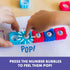 Educational Insights Number BubbleBrix - Toddler Learning Toys, Fidget Popper, Learn Numbers, Gift for Kids Ages 3+