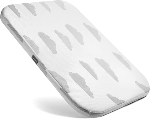 BaeBae Goods Baby Bassinet Mattress Topper, Waterproof Replacement Pad with Removable & Washable Mattress Covers (
