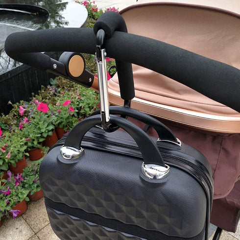 TGOOD Stroller Hooks-2pacs X-Large 16cm Multipurpose Hook Clips for Mommy Shopping Bags, Diaper Bags