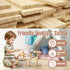 Set 2 11 1 2-3, 18+ Kids Drum - Montessori Toys for Year Old Boy Girl Birthday Gifts, in Wooden Musical Instruments