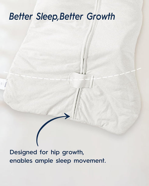 TotAha Baby Sleep Sack 0-6 Month TOG 1.0, Premium Soft Wearable Blanket Baby Sleeping Bag with Safe Zipper