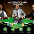 Automatic Card Shuffler - Battery Operated for 1/2/4/6 Decks, Electric Shuffler for Poker & Casino Games