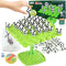 kykake Panda Balance Game Toys,Balance Game Tree Two-Player Parent-Child Interactive Family Tabletop