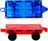 MAGBLOCK 2 Pieces Magnetic Tiles Car Truck Wheel Set - Compatible with Magnet Tiles for Kids Toddlers