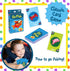 University Games Go Fish Card Game - Jumbo Size Colorful Animal Cards for Kids Ages 4 and Up