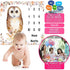 Owl Baby Monthly Milestone Blanket - 48x40in Soft Flannel, Newborn Mom Gifts, Baby Shower Age Growth Tracker
