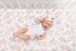 Sweet Jojo Designs Fitted Baby Crib Sheets (Boho Pink Floral Leaf) for Girls, Infant Nursery, Toddler Bed Room