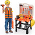 Kids Tool Bench Toy Workbench with Electric Drill, 91pcs Tool Accessories, Pretend Play Learning Toy for Ages 3-5