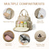Mozzilog 6 1 Backpack, Mommy Large Diaper Bags with Changing Pad, in Travel Diapers Baby Bag for Mom Quilted Daipering