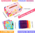 Baby Toys for 6 to 12 Months, Montessori Tissue Box Toys, Soft High Contrast Crinkle Infant Sensory Gifts