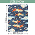 Dalzium Bright Airplanes with Clouds and Seagulls Car Seat Cover Baby, Carseat Canopy Cover for Girl Boy, Breathable