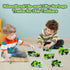 6 Pack Set, 3-7 8 Diecast Garbage Truck Toys for Kids, Mini Alloy Sanitation Truck Toy Recycling Sanitation Trucks