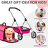 Puppy Doll Stroller - Remote Control Electronic Plush Puppy Dog Toy - Singing, Walking, Barking, Tail Wagging for Kids