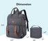mommore Backpack S1,S2 Backpack 15.6 inch Breast Pump Bag for Spectra Medela Diaper for Working Moms with Laptop