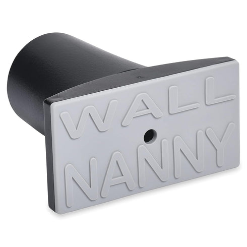 Wall Nanny Extender - 6 Inch Baby Gate Extension Kit, Extends Pressure Gates + Protects Walls (4 Pack) Black