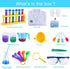 INNOCHEER Kids Science Experiment Kit with Lab Coat, Scientist Costume Dress Up for Boys and Girls Age 6+