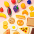 JOYIN 50 Piece Set of Kitchen Toys, Dinnerware, Fruits, Vegetables for Children Educational Learning Toy