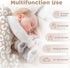 30 40 Inches Leopard Print Minky Baby Blanket x for Girls, Soft Plush Receiving Blanket with Dotted Back, Gift