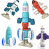 DIY Magnetic Robot Building Toy for Kids 3-5, 33 PCS STEM Stacking