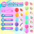 24 Pack, Slow Rising Stress Ball Stretchy Fidget Ball for Anxiety Stress Relief, Hand Therapy Sensory Squishy Ball