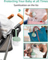 99.99% 59 GROWNSY Pacifier Sanitizer Portable, UV Light Sanitizer on The Go, USB Charging Sanitizer Case, Mini Pacifier