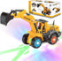 Car Toys for Toddlers, Excavator Toy with 2 Flashing Lights Music, Toy