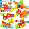 Hodurgyi 26 PCS Magnetic Foam Blocks, STEM Preschool Toys for Children, Magnetic