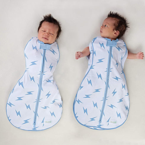 Woombie 0-9 18 Grow with Me Baby Swaddle, Convertible Swaddle Fits Babies Months, Expands to Wearable Blanket
