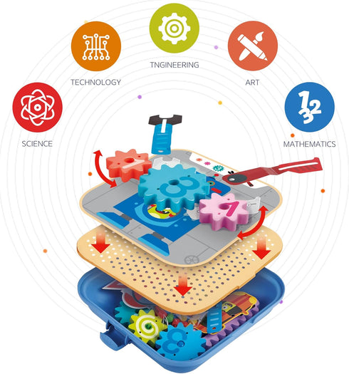 Hape Cogworks Experimental Playset