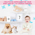 Outus 3 x 5 Inch Newborn Handprint and Footprint Kit, 4 Clean Touch Ink Pads, 10 Imprint Cards for Dogs